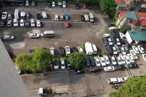 “Đất vàng” 434 Trần Khát Chân bị biến thành bãi trông xe