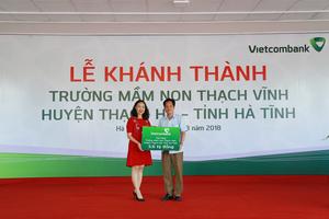 Khánh thành công trình Trường Mầm non Thạch Vĩnh 