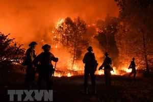 Mỹ: Cháy rừng tiếp tục bùng phát và lan rộng ngoài sự kiểm soát
