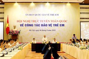 Thủ tướng yêu cầu tăng cường bảo vệ trẻ em ngay từ cấp xã