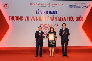Vietcombank được vinh danh “Thương vụ tiêu biểu nhất thập kỷ”