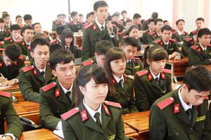 Tập trung cao xây dựng đội ngũ công an nhân dân vừa hồng, vừa chuyên, vì nhân dân phục vụ