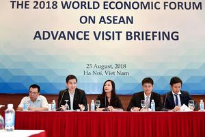 Việt Nam đón đoàn tiền trạm chuẩn bị hội nghị WEF ASEAN
