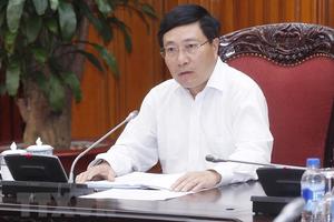 Họp về công tác chuẩn bị, tổ chức Hội nghị WEF ASEAN tại Việt Nam