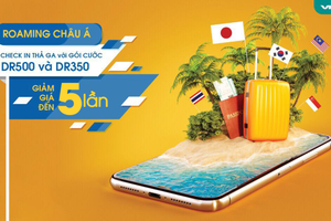 Viettel giảm 5 lần cước Data Roaming tới 5 nước châu Á dịp nghỉ lễ