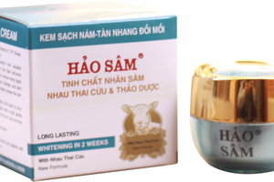 Thu hồi viên nén Unicet và kem sạch nám - tàn nhang đồi mồi Hảo Sâm