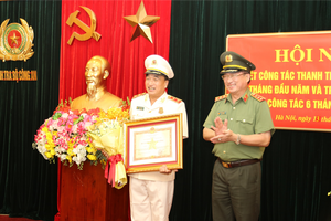 Thanh tra CAND tiến hành 92 cuộc thanh tra theo kế hoạch