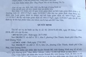 Cơ quan tố tụng đang đùn đẩy trách nhiệm?