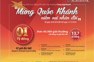 Cơ hội trở thành tỷ phú khi gửi tiền tại Agribank 