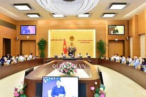 Thường vụ Quốc hội thảo luận về phòng, chống tham nhũng, lấy phiếu tín nhiệm