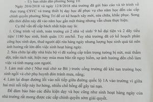 Học sinh khốn khổ vì... nhà vệ sinh ô nhiễm nghiêm trọng