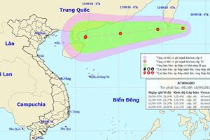 Bão và siêu bão có thể xuất hiện trên Biển Đông trong tuần này