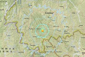 Động đất 5,9 độ richter ở Vân Nam, Trung Quốc