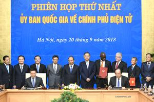 Thủ tướng chủ trì cuộc họp Ủy ban Quốc gia về Chính phủ điện tử