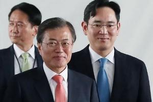 Lãnh đạo các tập đoàn lớn tháp tùng ông Moon Jae-in thăm Triều Tiên