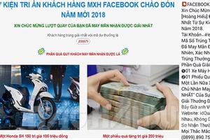 Hải Dương: Liên tục xuất hiện lừa đảo trên mạng