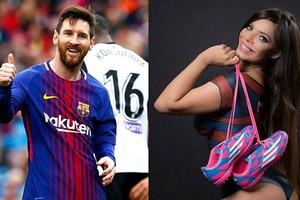 Messi 'tha thứ' cho người đẹp siêu vòng 3