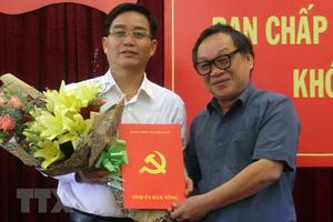 Ông Nguyễn Đình Trung làm Phó Bí thư Tỉnh ủy Đắk Nông