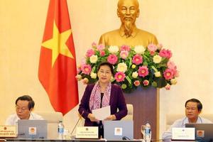 Bế mạc Phiên họp thứ 27 của Ủy ban Thường vụ Quốc hội