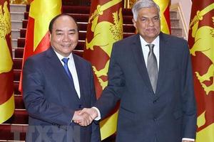 Thủ tướng Nguyễn Xuân Phúc tiếp Thủ tướng Sri Lanka