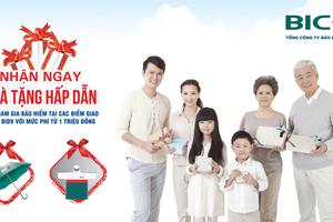 BIC: Tri ân khách hàng, muôn vàn quà tặng