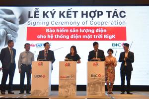BIC cung cấp gói bảo hiểm sản lượng điện cho giải pháp điện mặt trời BigK