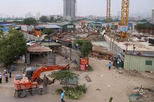 Hà Nội cưỡng chế giải phóng mặt bằng Khu đô thị Tây Nam Kim Giang I