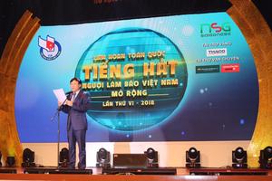Khai mạc Liên hoan toàn quốc Tiếng hát Người làm báo Việt Nam