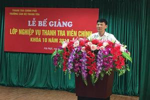 Bế giảng lớp thanh tra viên chính K10