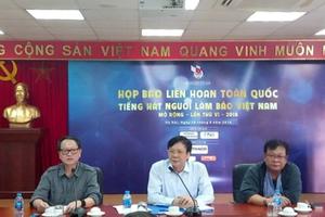 43 cơ quan báo chí tham gia Liên hoan Tiếng hát Người làm báo 
