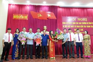 Hợp nhất Ủy ban Kiểm tra với Thanh tra huyện