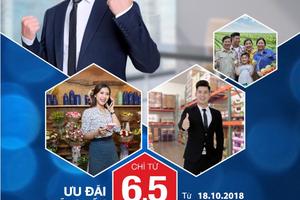 BIDV cho vay kinh doanh với lãi suất vay ưu đãi chỉ từ  6,5% 