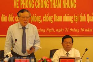 Quảng Ngãi kỷ luật 33 cán bộ, đảng viên có liên quan đến tham nhũng