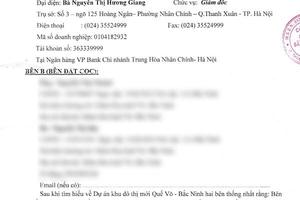 Bát nháo trong giao dịch bất động sản