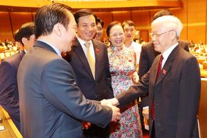 Giới thiệu Tổng Bí thư Nguyễn Phú Trọng để Quốc hội bầu làm Chủ tịch nước