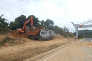 Cty Thành An “vô tư” múc trộm đất