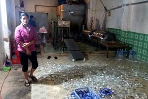 Đình chỉ cơ sở sản xuất nước đóng chai nhãn hiệu VITAMIN