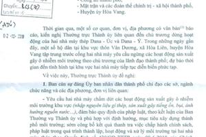 Yêu cầu chấm dứt hoạt động hai nhà máy thép gây ô nhiễm