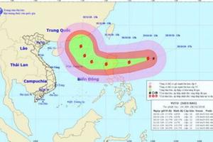 Siêu bão Yutu giật trên cấp 17 đang gần biển Đông