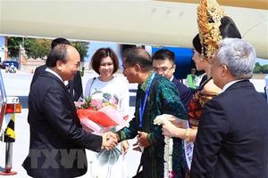 Thủ tướng đã đến Bali, bắt đầu Cuộc gặp các nhà lãnh đạo ASEAN