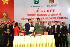 Văn Phú - Invest tài trợ quy hoạch chung xây dựng khu vực phía Nam huyện Hoành Bồ (Quảng Ninh)