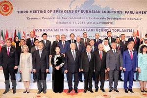 Chính thức khai mạc Hội nghị Chủ tịch Quốc hội Á Âu lần thứ 3