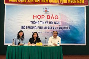 150 đại biểu tham gia hội nghị Bộ trưởng Phụ nữ ASEAN tại Hà Nội