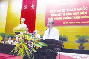 Sửa đổi một số quy định về phòng ngừa tham nhũng nhằm đáp ứng yêu cầu thực thi UNCAC