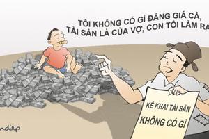 Kiểm soát tài sản, thu nhập trong phòng, chống tham nhũng