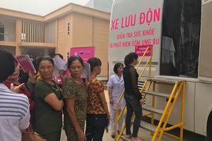 Phát động chiến dịch tầm soát ung thư vú ngay khi sang tuổi 40