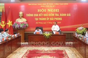 Hải Phòng: Tập trung xử lý dứt điểm các vụ việc theo kết quả kiểm tra
