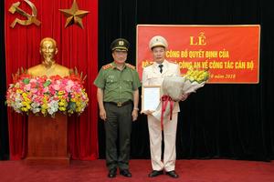Giám đốc Công an tỉnh Phú Thọ làm Chánh Thanh tra Bộ Công an
