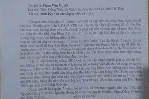 Bán đất trái luật, cán bộ xóm thu hàng trăm triệu đồng