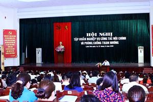 Lạng Sơn: Phát huy vai trò xã hội trong công tác phòng, chống tham nhũng